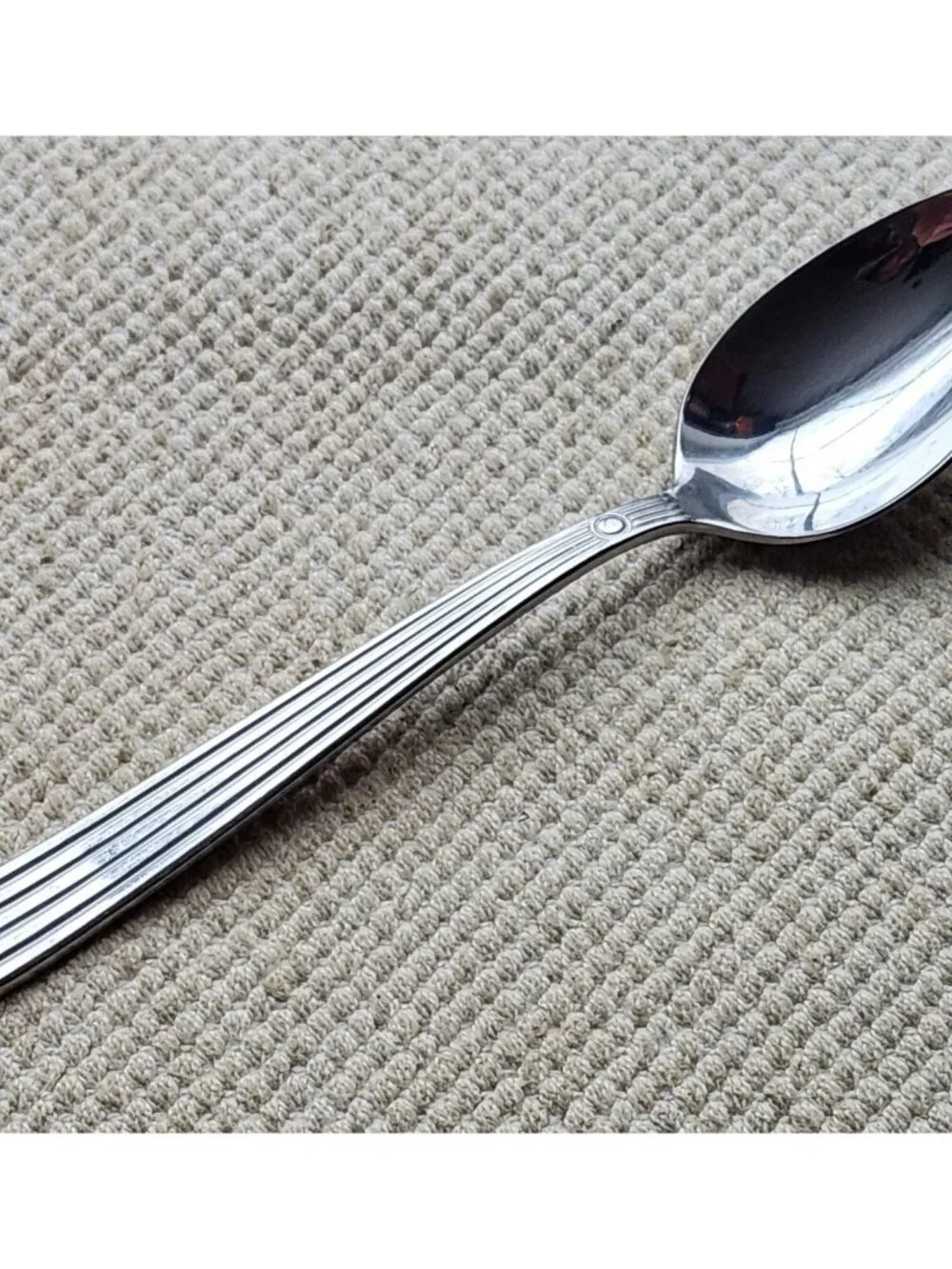 Cuisinart Flatware 1999 OAKMONT Pattern 18/10 Stainless Table Soup Place Spoons